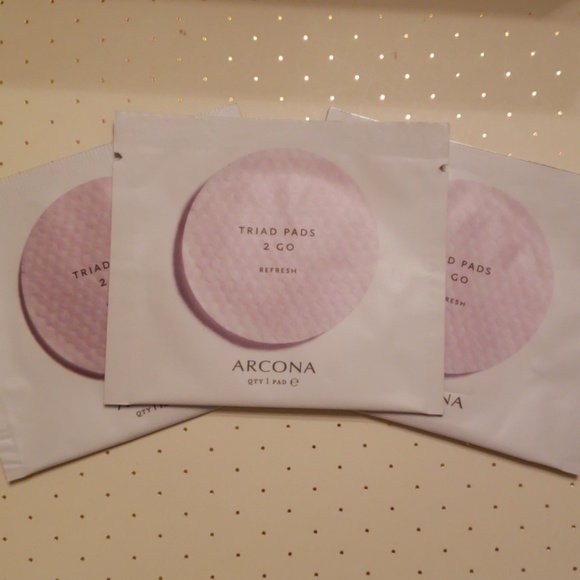 4 for 25$ New Arcona (3) Triad pads 2 go -refresh - Picture 1 of 2